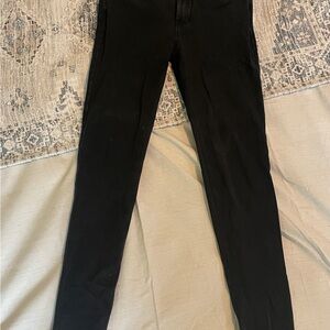 Freddy Black High-Waist Active Leggings